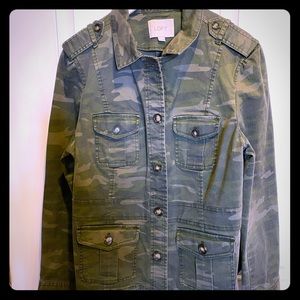 Ann Taylor Loft Camo Jacket